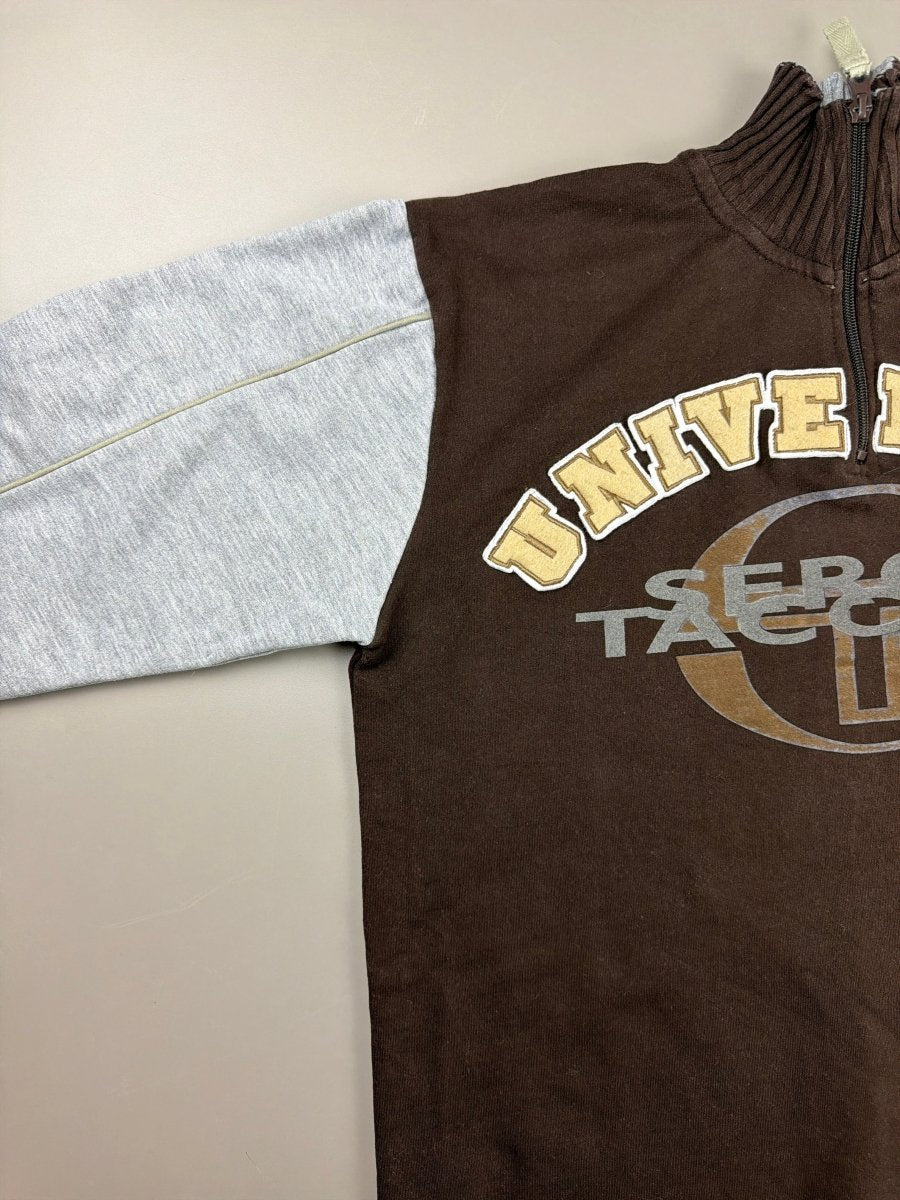 Sergio Tacchini "Universal" Quarter Zip Sweater - Earthy - Past Pieces