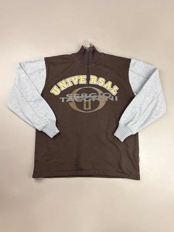 Sergio Tacchini "Universal" Quarter Zip Sweater - Earthy