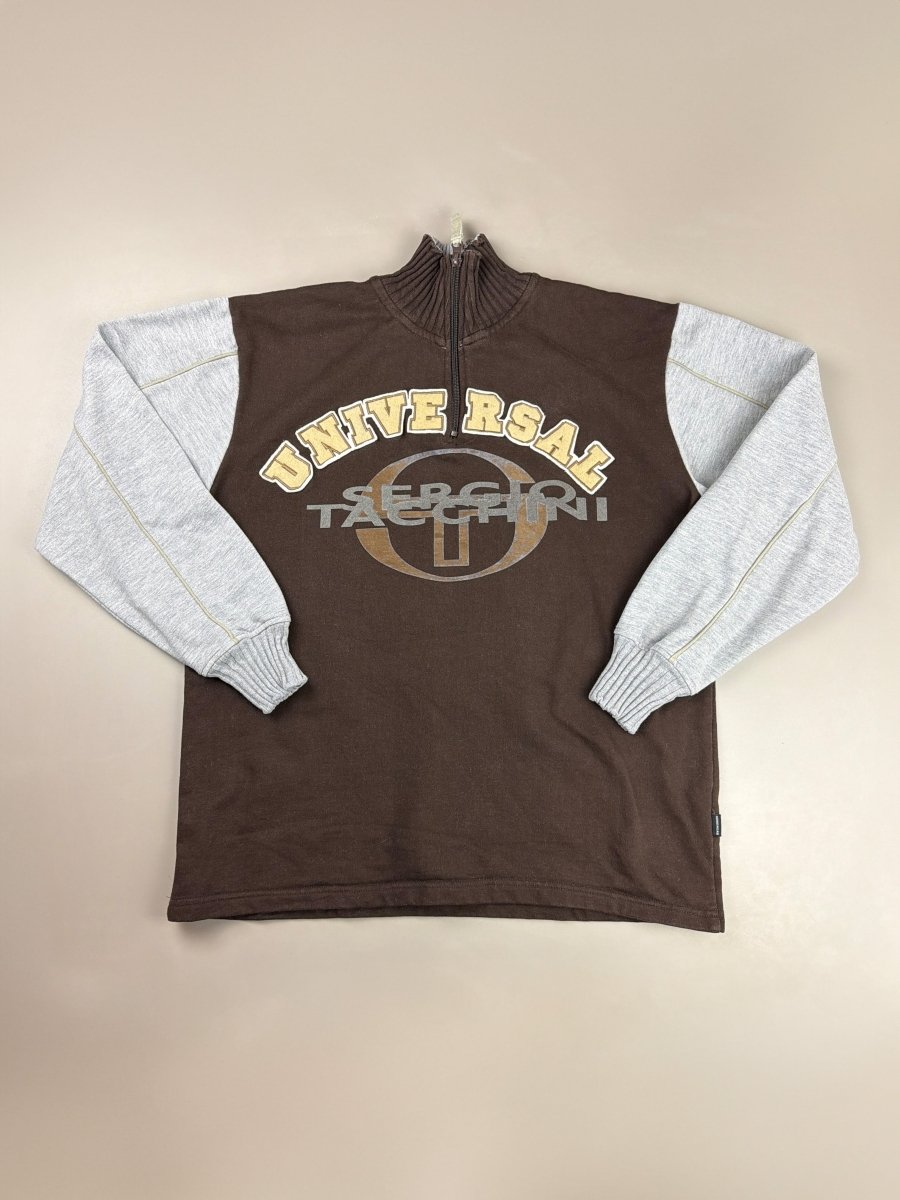 Sergio Tacchini "Universal" Quarter Zip Sweater - Earthy - Past Pieces