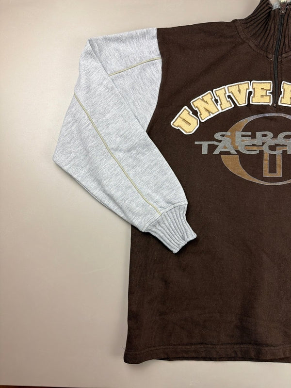 Sergio Tacchini "Universal" Quarter Zip Sweater - Earthy