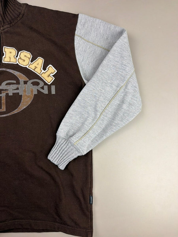 Sergio Tacchini "Universal" Quarter Zip Sweater - Earthy