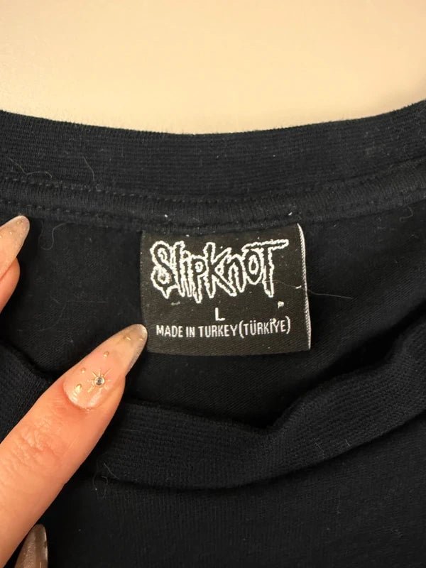 Slipknot "742617000027" Album Intro Graphic Tee - Electric Blue Mall - Past Pieces
