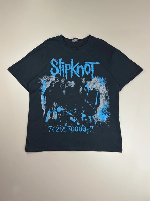 Slipknot "742617000027" Album Intro Graphic Tee - Electric Blue Mall