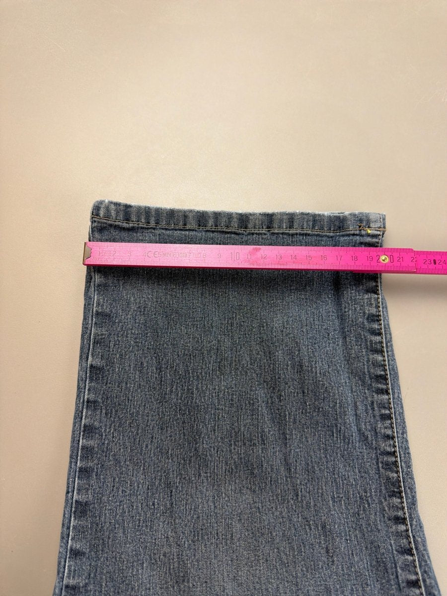 Sonoma Life+Style "Vixen" Flared Denim - Studded Y2K Low Waist - Past Pieces