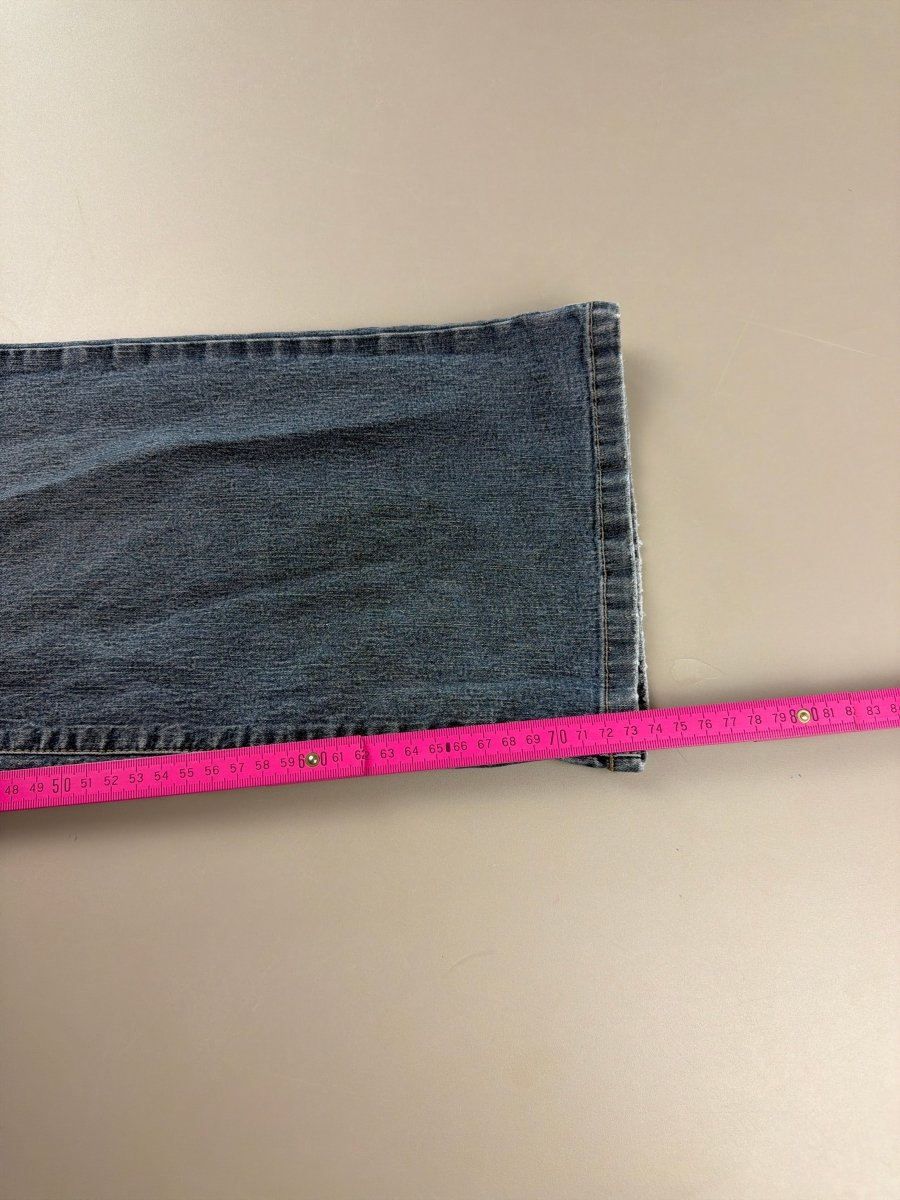 Sonoma Life+Style "Vixen" Flared Denim - Studded Y2K Low Waist - Past Pieces