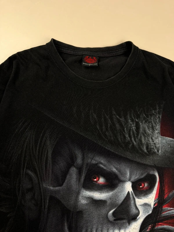 Spiral Direct "Gothic Requiem" Double - Sided Graphic Tee - Black & Red - Past Pieces