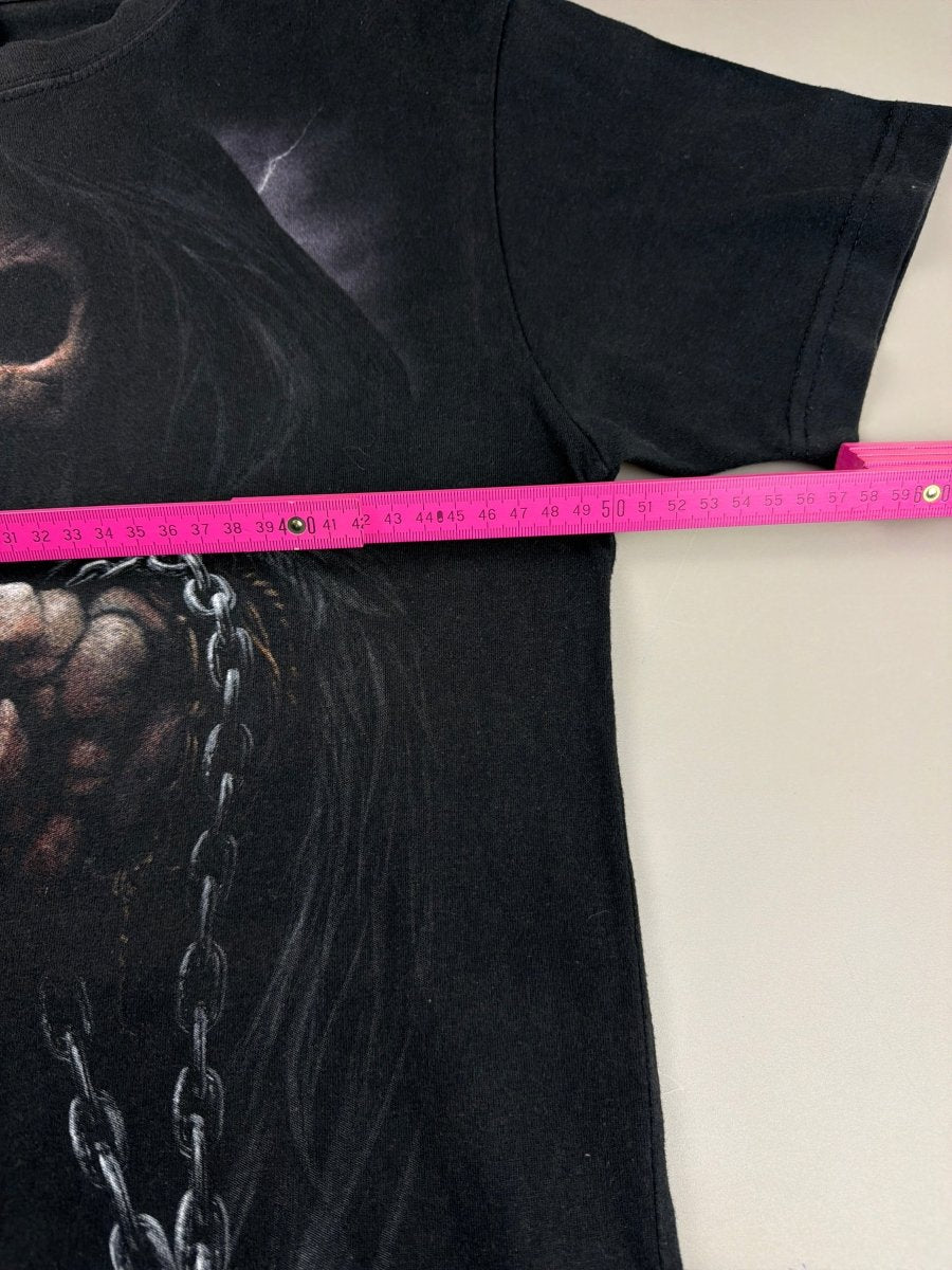 Spiral Direct "Grim Reaper Boss" Graphic Tee - Black - Past Pieces
