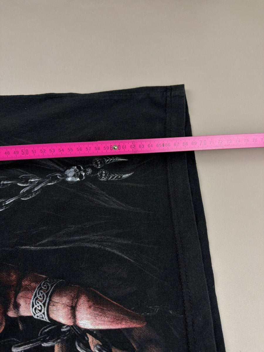 Spiral Direct "Grim Reaper Boss" Graphic Tee - Black - Past Pieces