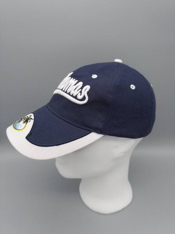 St. Thomas "Tropical Paradise" Souvenir Cap - Navy/White