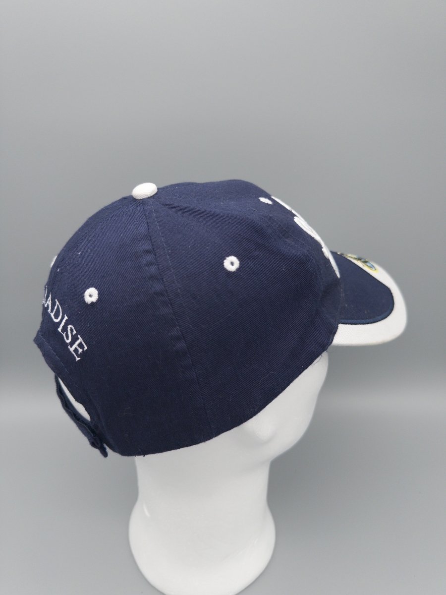 St. Thomas "Tropical Paradise" Souvenir Cap - Navy/White - Past Pieces