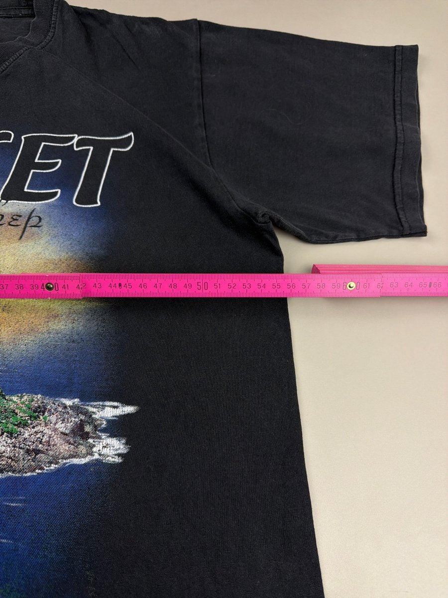 Super Vintage "Phuket Sunset" Graphic Tee - Faded Black - Past Pieces