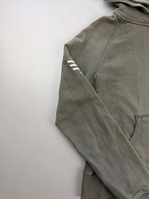 T.H.D. Since 1985 Archive Faded Zip Hoodie - Distressed Khaki