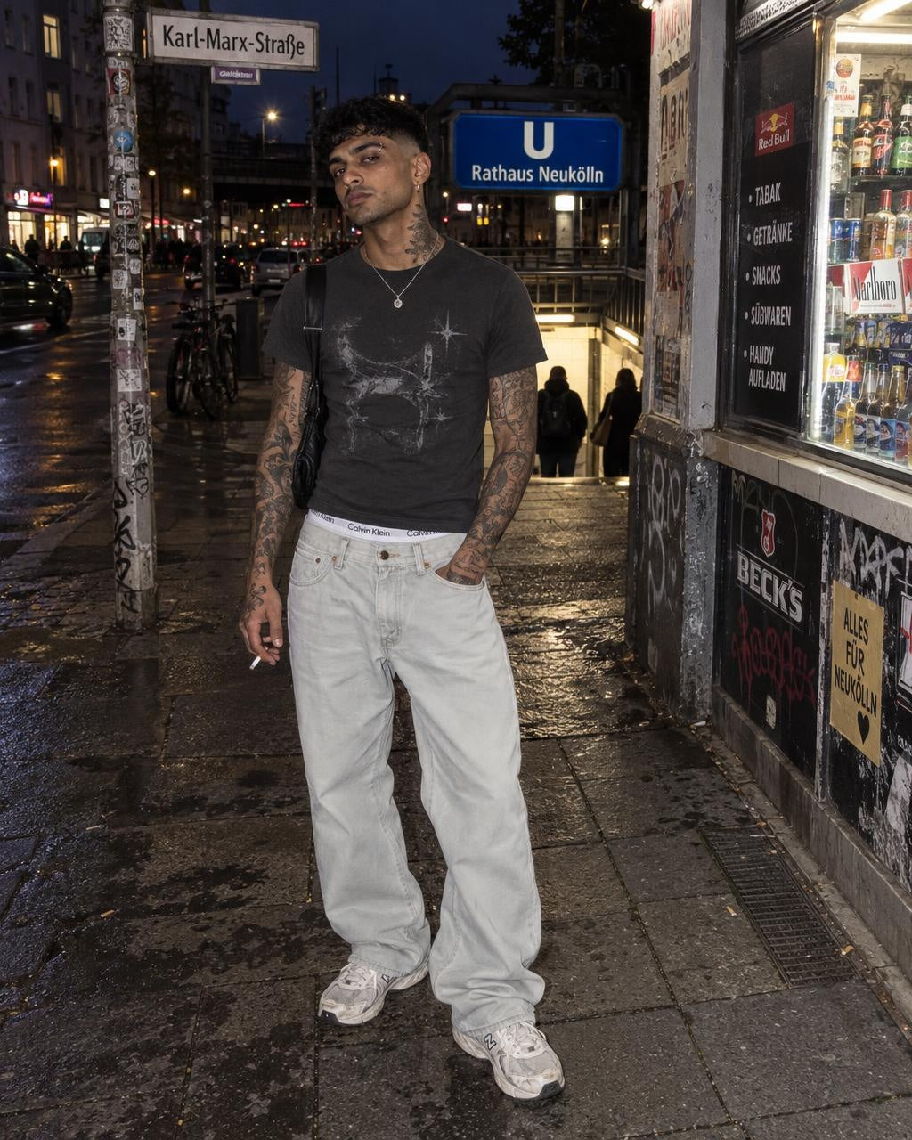 Levi's 581 Vintage Straight Fit Denim - Light Grey / Washed Stone - Past Pieces