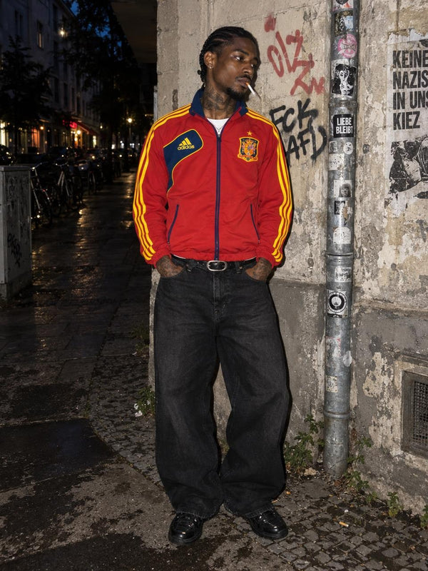Adidas Spain National Team 2011/12 Trackjacket - Red / Yellow / Navy Blue