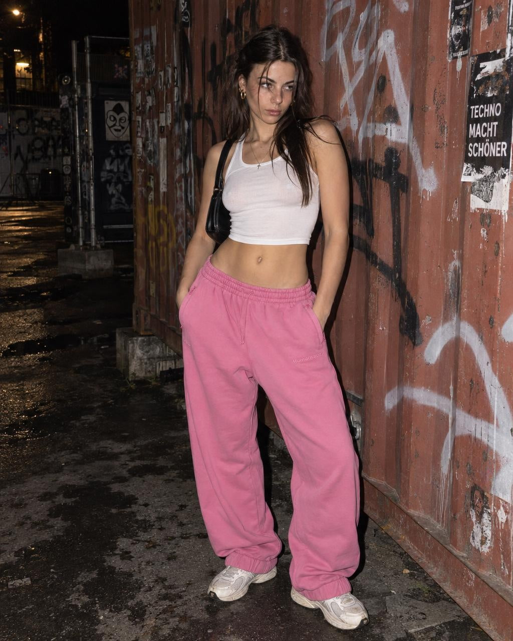 Adidas x Pharrell Williams Humanrace Basics Sweatpants - Pink – getragen