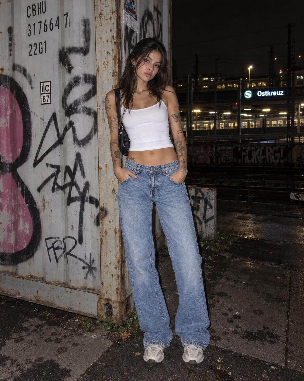 Levi's "501" Vintage Distressed Denim - Light Blue 90s - Past Pieces