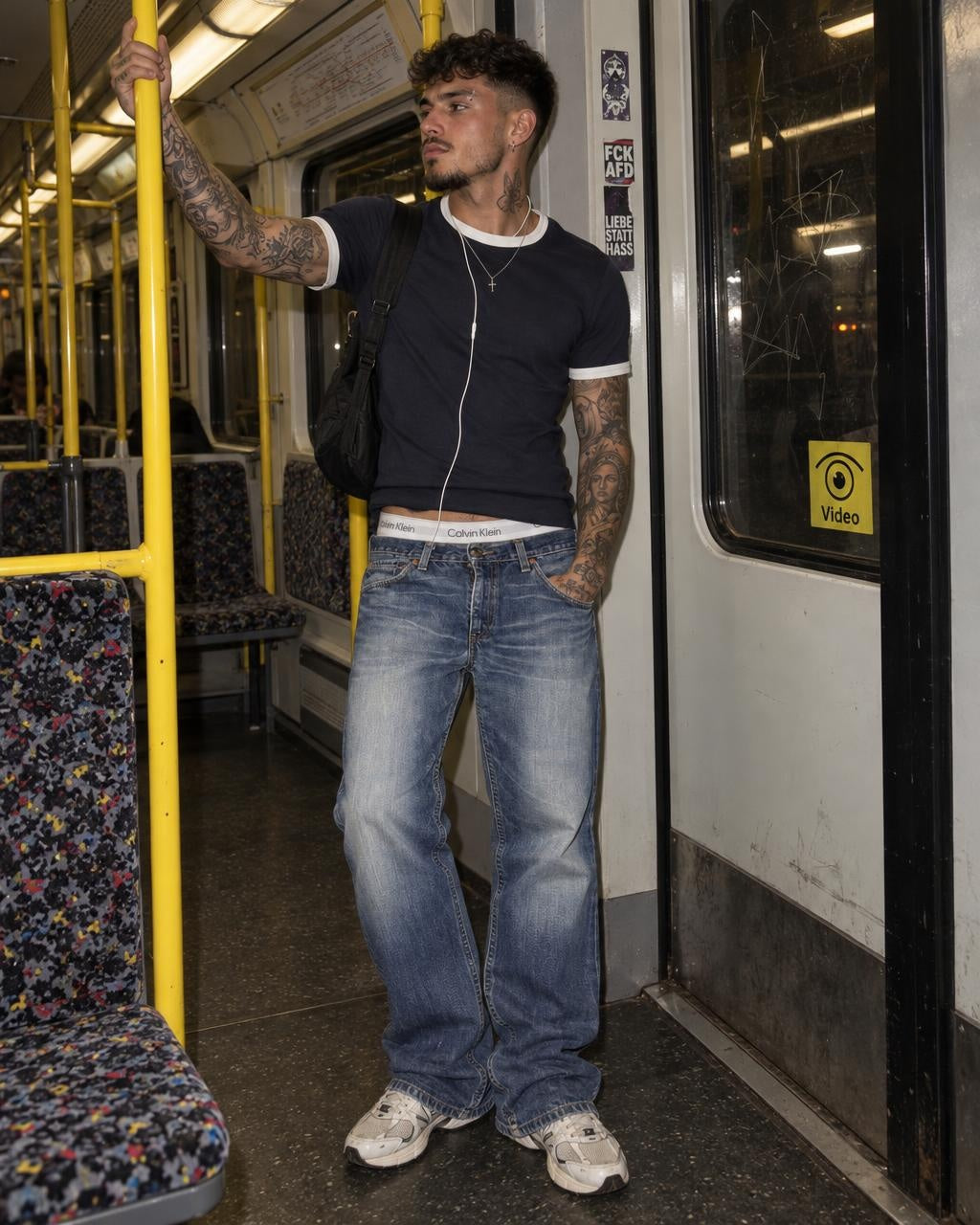 Levi's "507" Y2K Bootcut Flared Denim - Washed Blue - Past Pieces