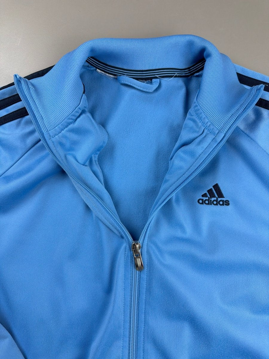 Vintage Adidas "Carolina Blue" 3 - Stripes Track Jacket - Past Pieces