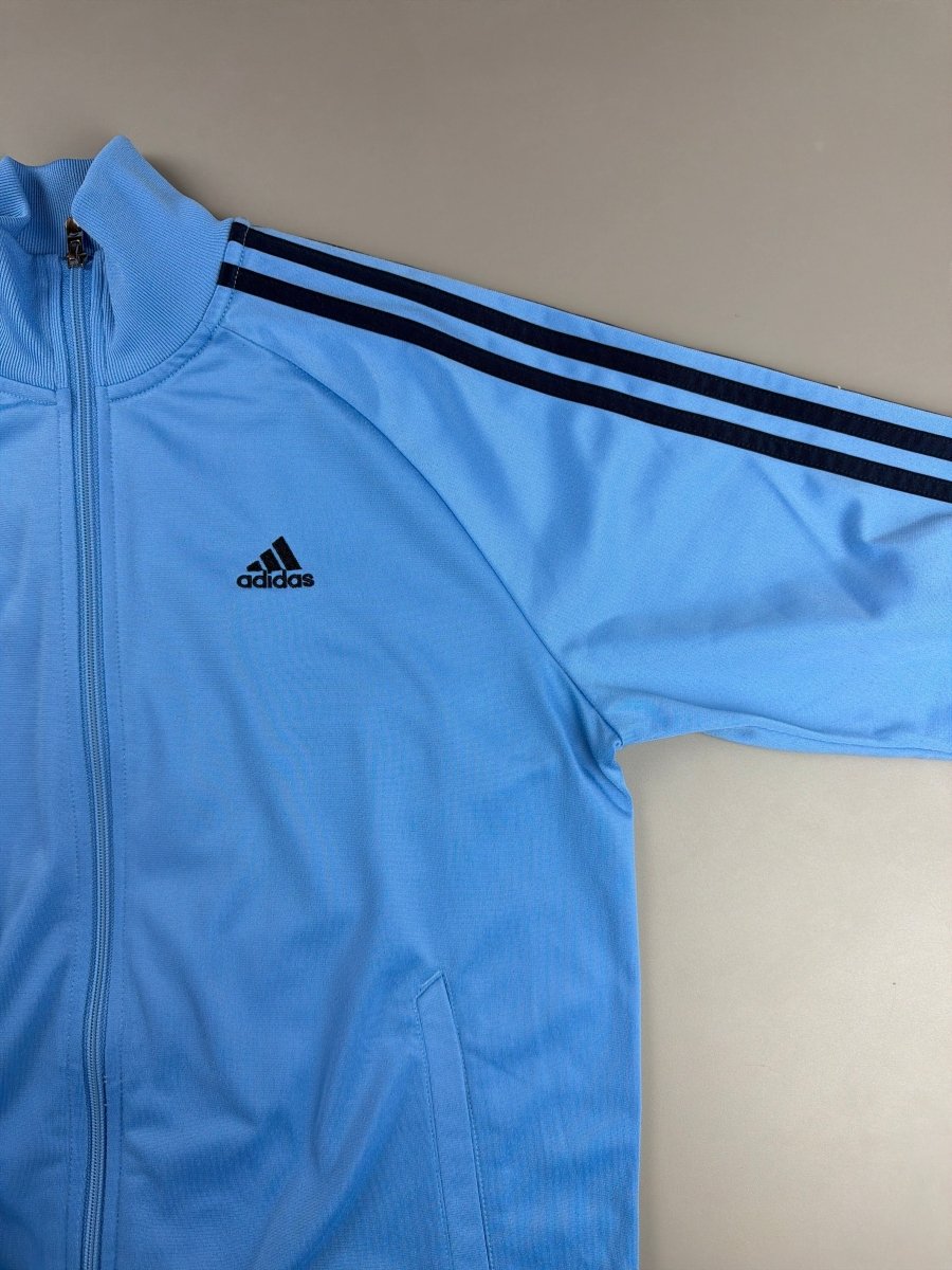 Vintage Adidas "Carolina Blue" 3 - Stripes Track Jacket - Past Pieces