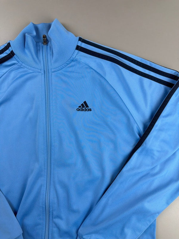 Vintage Adidas "Carolina Blue" 3-Stripes Track Jacket