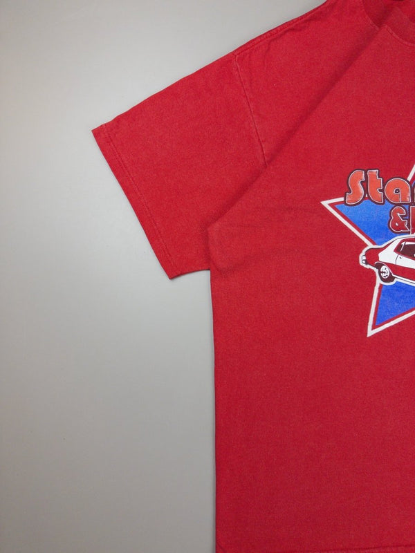 Vintage Starsky & Hutch "2004 Promo" Graphic Tee - Faded Red
