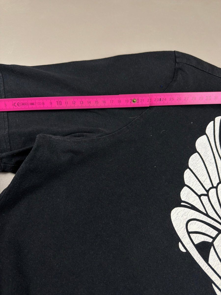 Vivienne Westwood Anglomania Archive "Winged Orb" Graphic Tee - All Black - Past Pieces