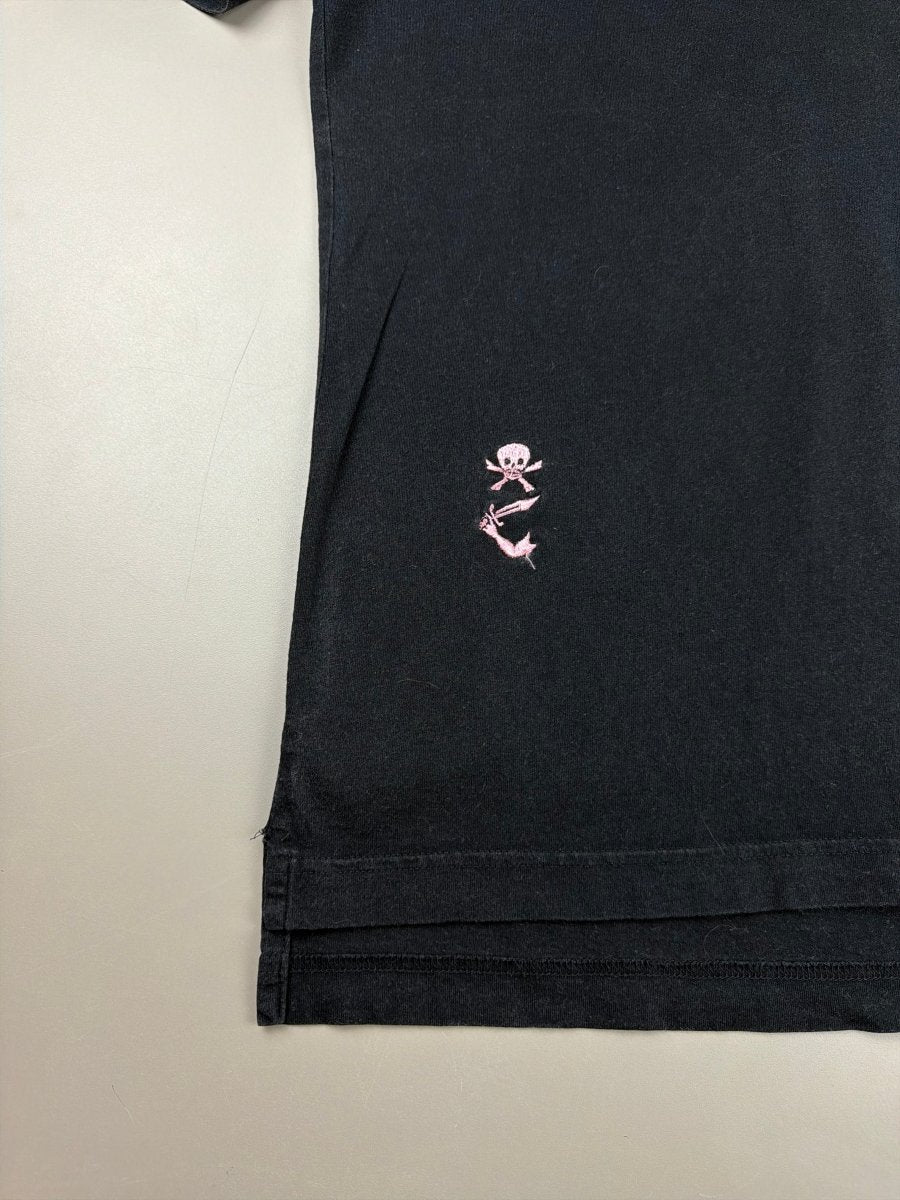 Vivienne Westwood Anglomania Archive "Winged Orb" Graphic Tee - All Black - Past Pieces